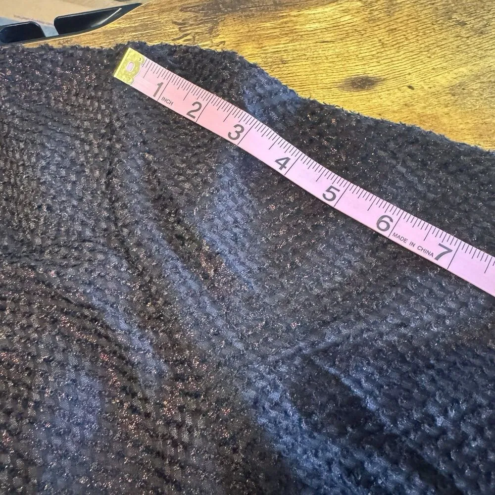 Current Air Womens Blouse Size Large Top Long Sleeve Dark Academia Gothic Chic - Image 12