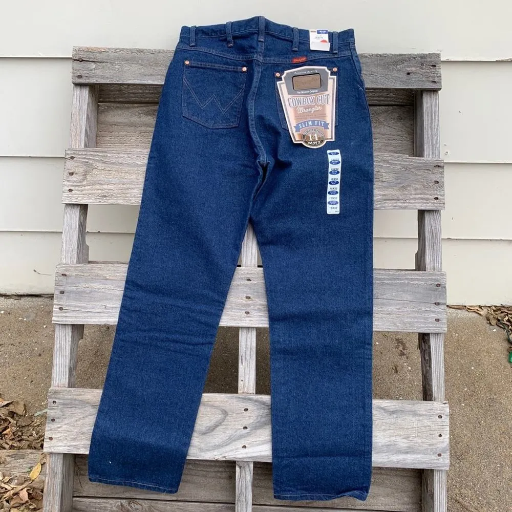 Vintage Wrangler Women’s slim fit wedgie mom jeans 15x32 - Image 2