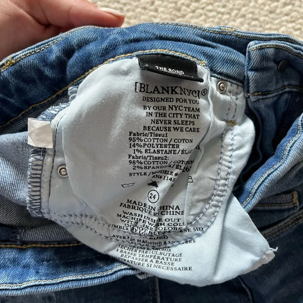 Blank NYC Asante Fe Bond Mid-Rise Skinny - size 24 - Image 7