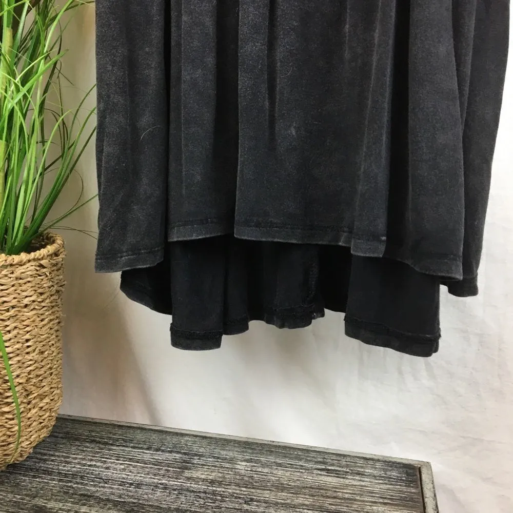 POL Gray Sleeveless Mini Tunic Top Dress S - Image 6