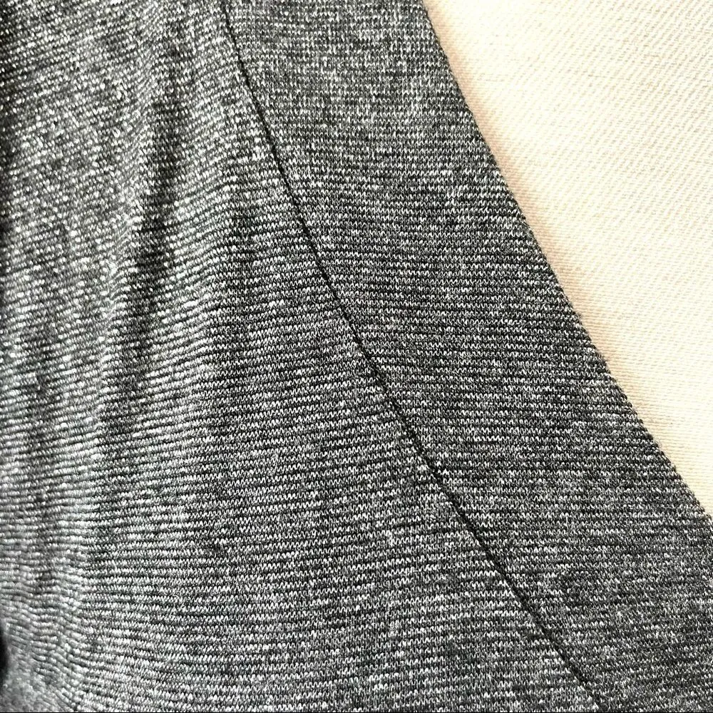 Ella Moss V neck long sleeved silver dress - Image 10