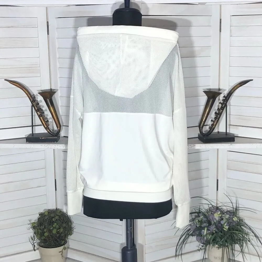 Vintage Athleisure Soho Sport Pullover Hoodie Mesh - Image 7