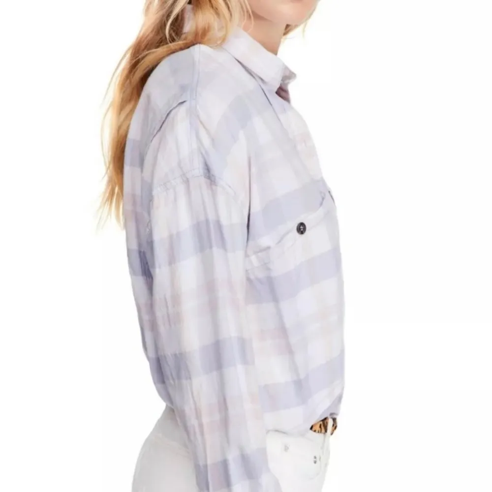 NWT Free People Loveland Women’s button-up top S - Image 5