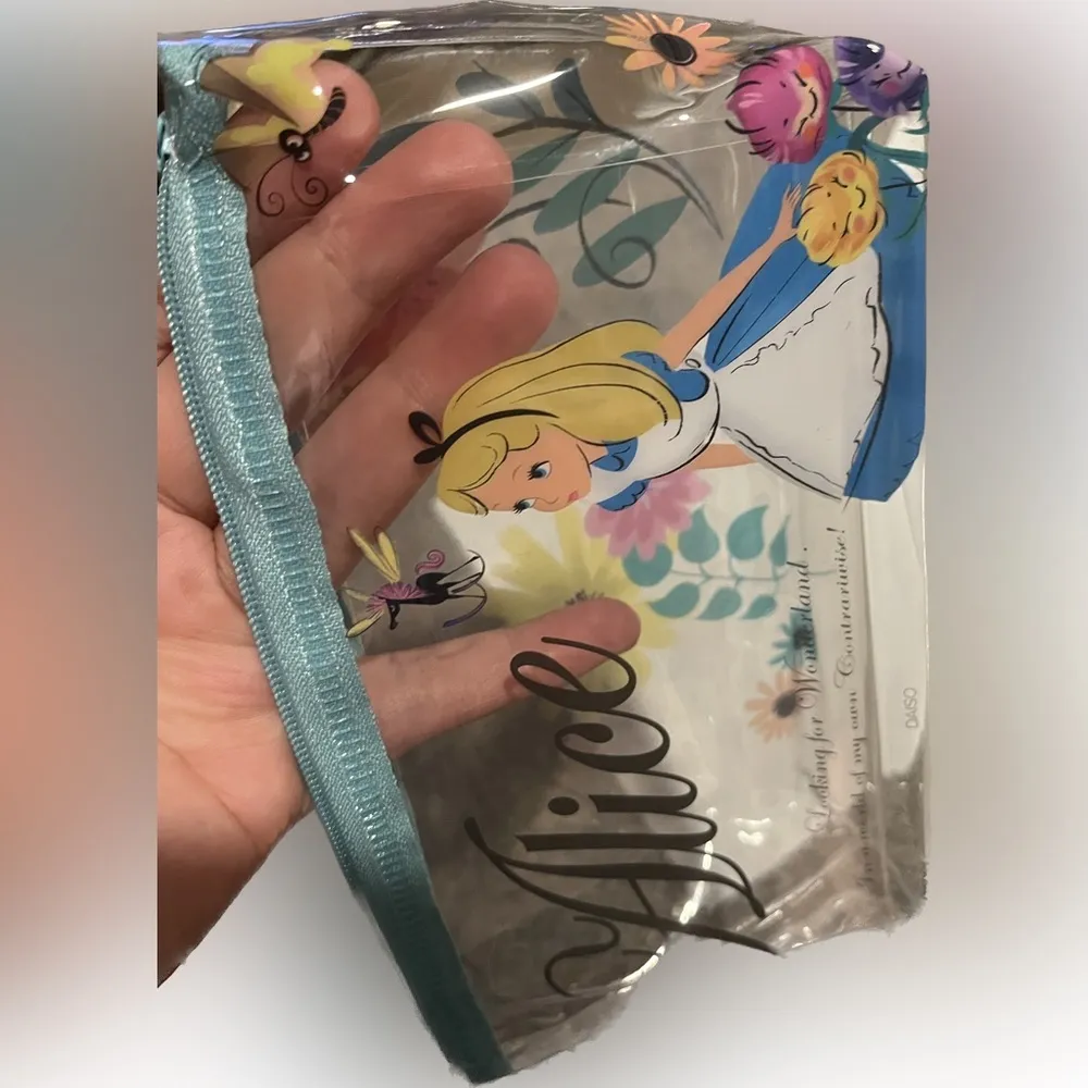 NWT Disney’s Alice in Wonderland Boat Shaped Zipper Storage Pouch Bag - Image 9