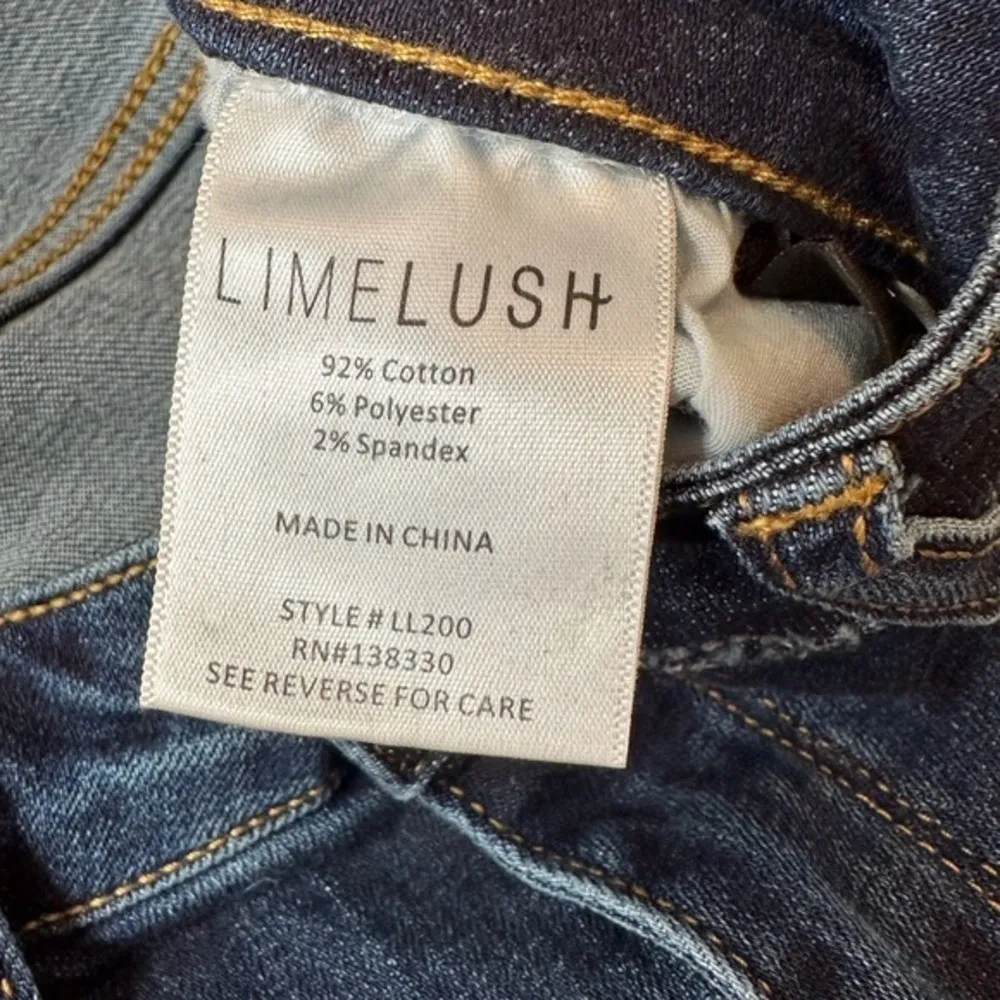 Limelush women’s Leopard Patch Skinny Jeans Size 9 Juniors - Image 8