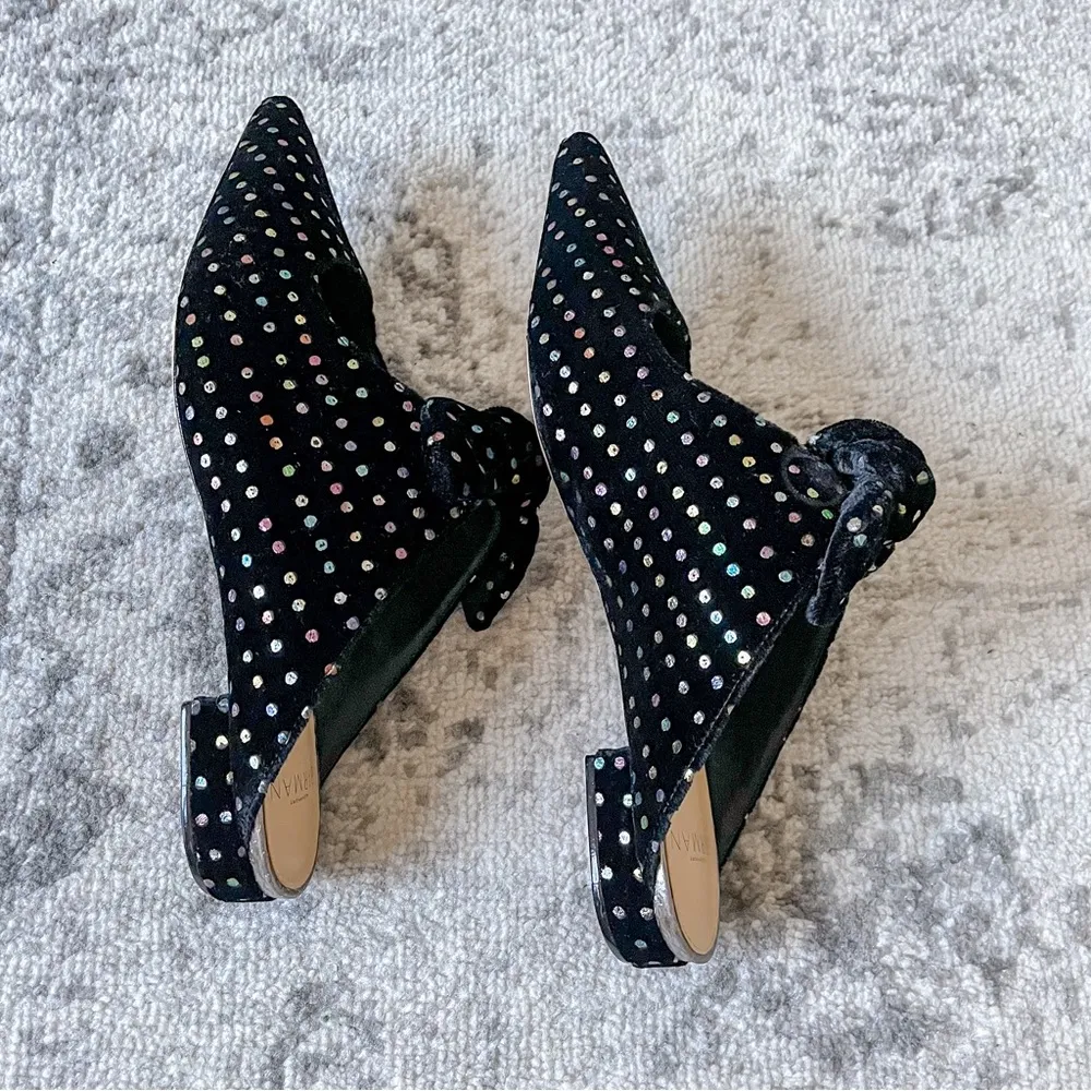 ALEXANDRE BIRMAN Evelyn Embellished Bow Mules - Image 42