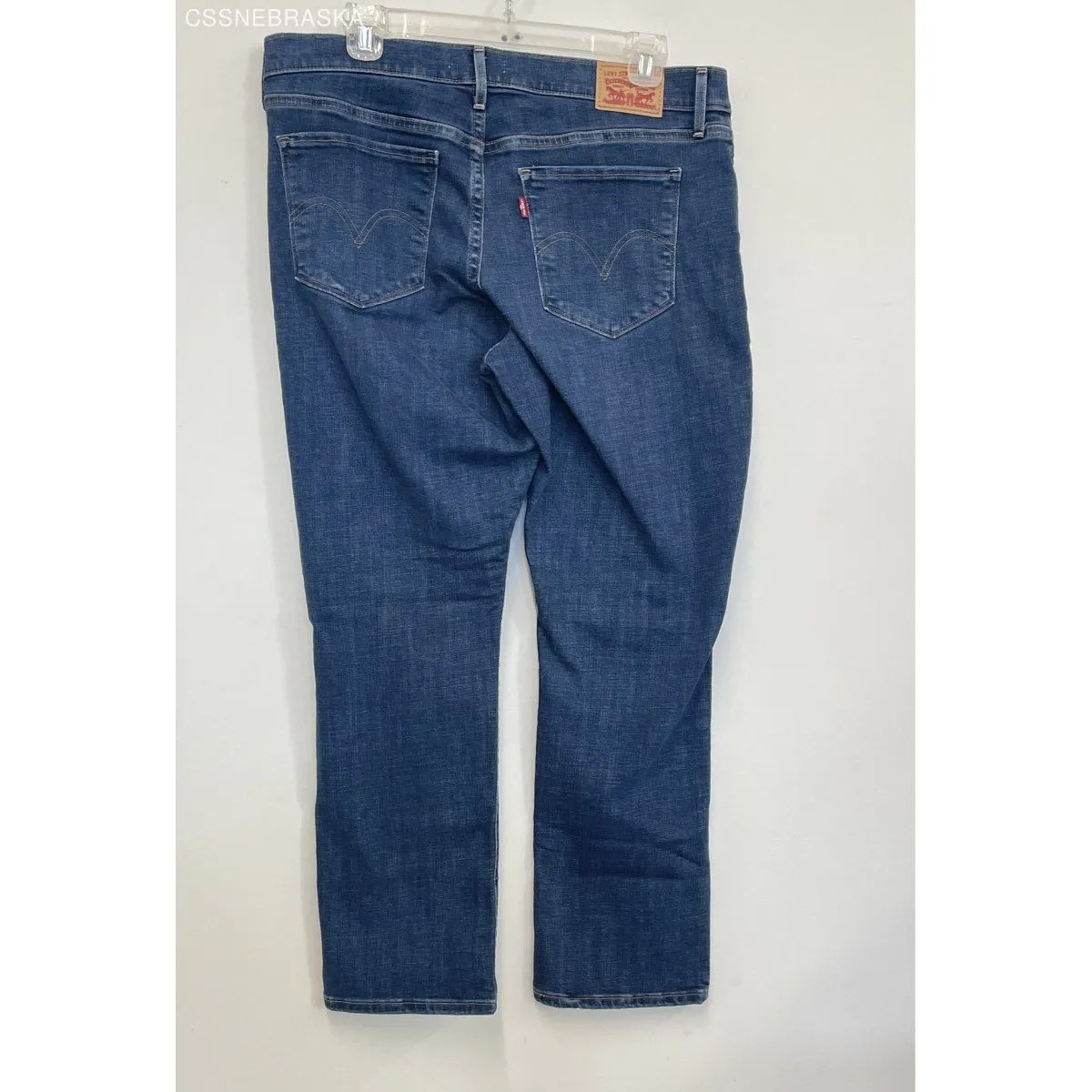 Women's Levi's Classic Straight Blue‎ Jeans - Size 12 - Image 4