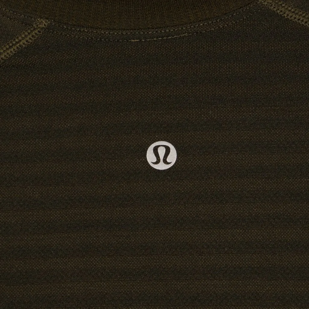 EUC Lululemon Dark Green Brown Pullover Size 10 - Image 10