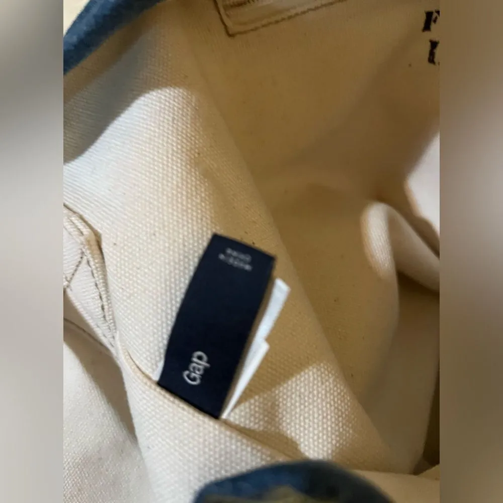GAP FEED USA denim bag NWOT amazing denim bag to carry anywhere, quality bag! - Image 12