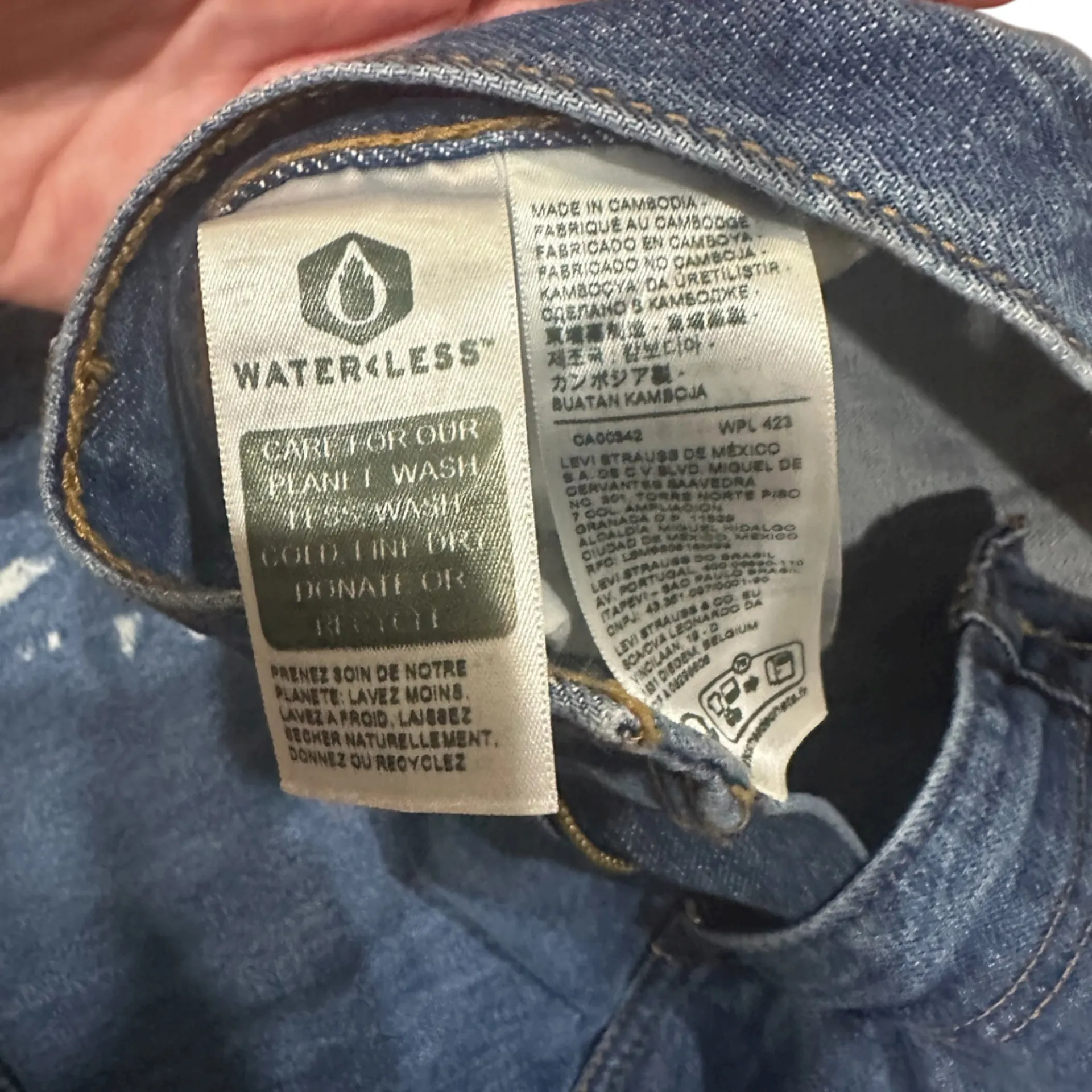 💙 Levi’s Low Pro Straight Jeans 👖 Women’s Size 27 | EUC ✨ - Image 3