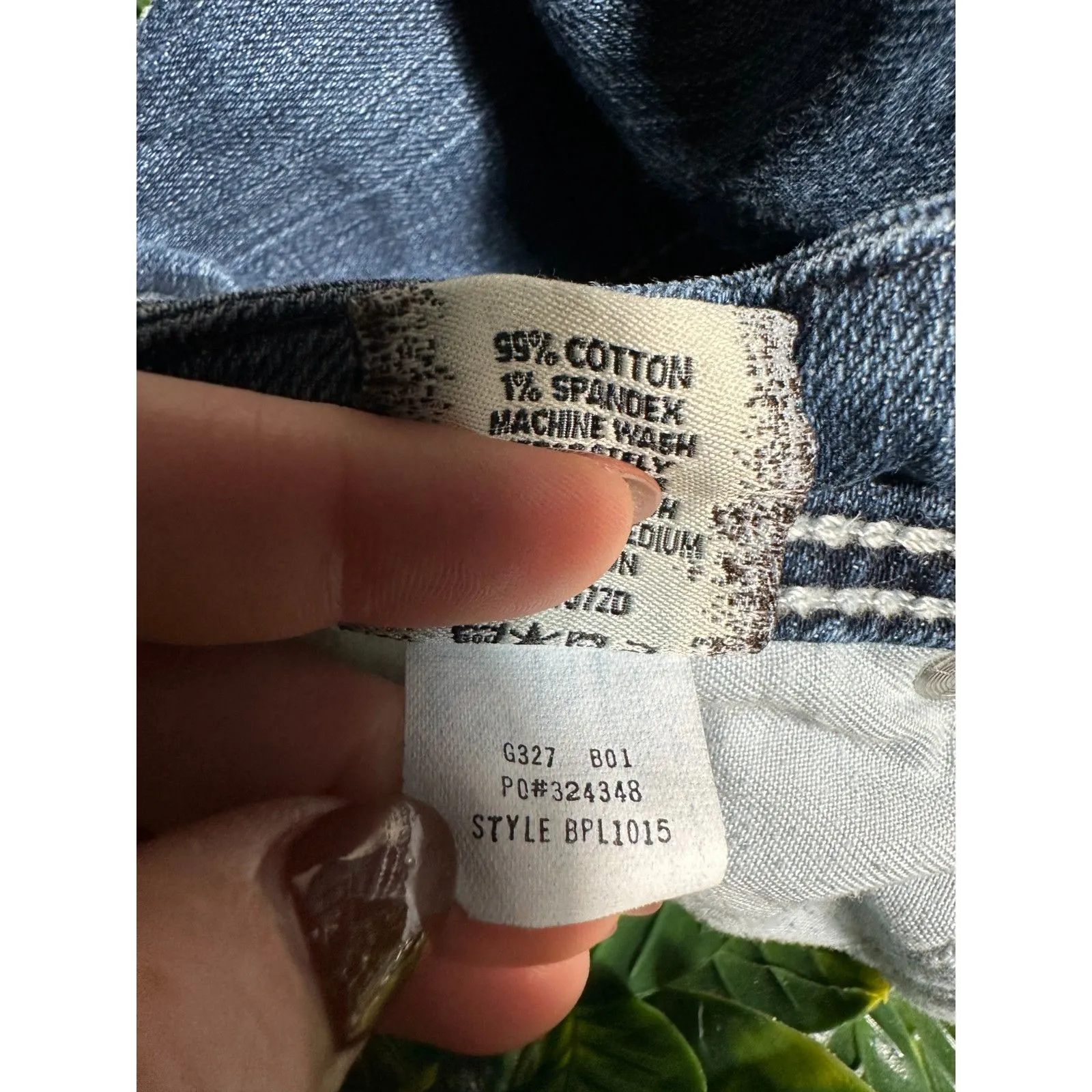 y2k BKE Denim Payton Denim Shorts Size 26 - Image 5