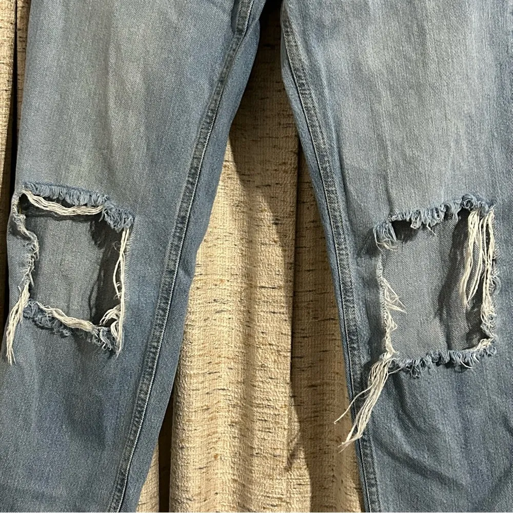 Free People We The Free -  Maggie Ripped Crop Straight Jeans - 26 - Image 3