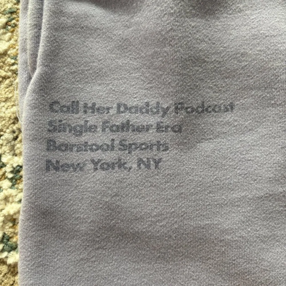Barstool Sports Womens Call Her Daddy‎ Joggers Lilac Purple Size Medium Cotton - Image 4