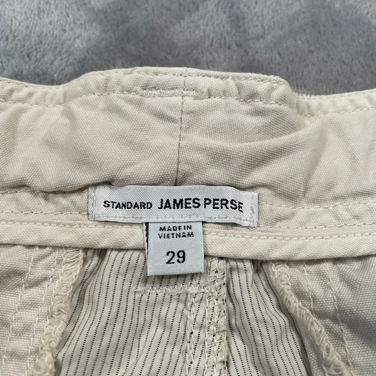 James Perse Shorts Womens 29 Striped Coastal Casual Quiet Luxury Resort Vacation - Image 3