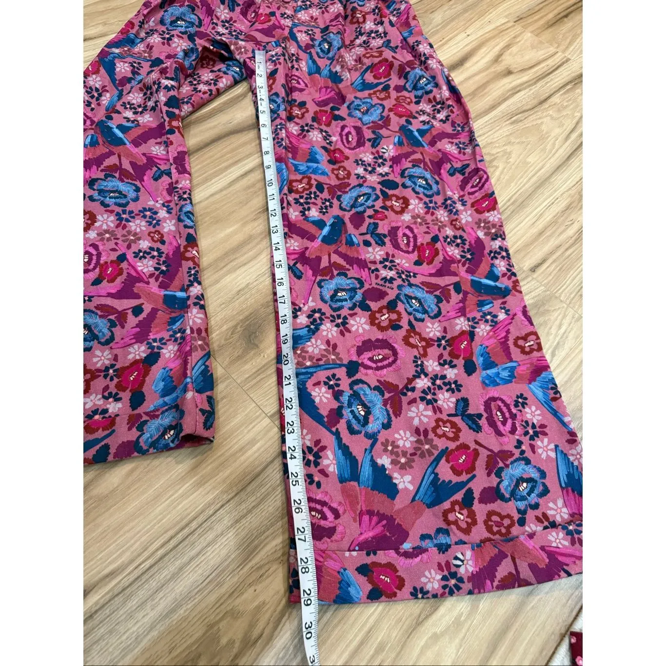 Farm Rio NWT no belt floral jumpsuit sz S - Image 10