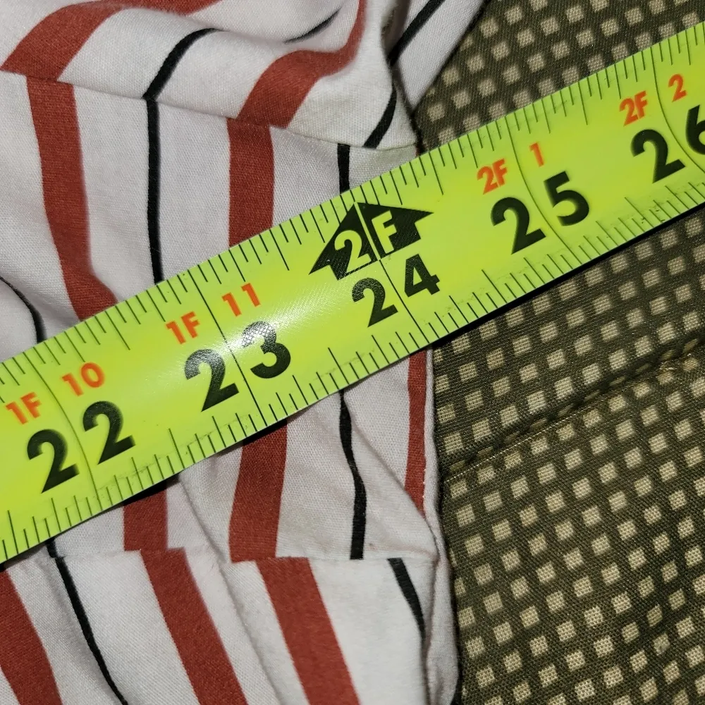 Ashley Stewart Women's Multicolor Striped Cotton Long Sleeve Collared Shirt 18 - Image 12