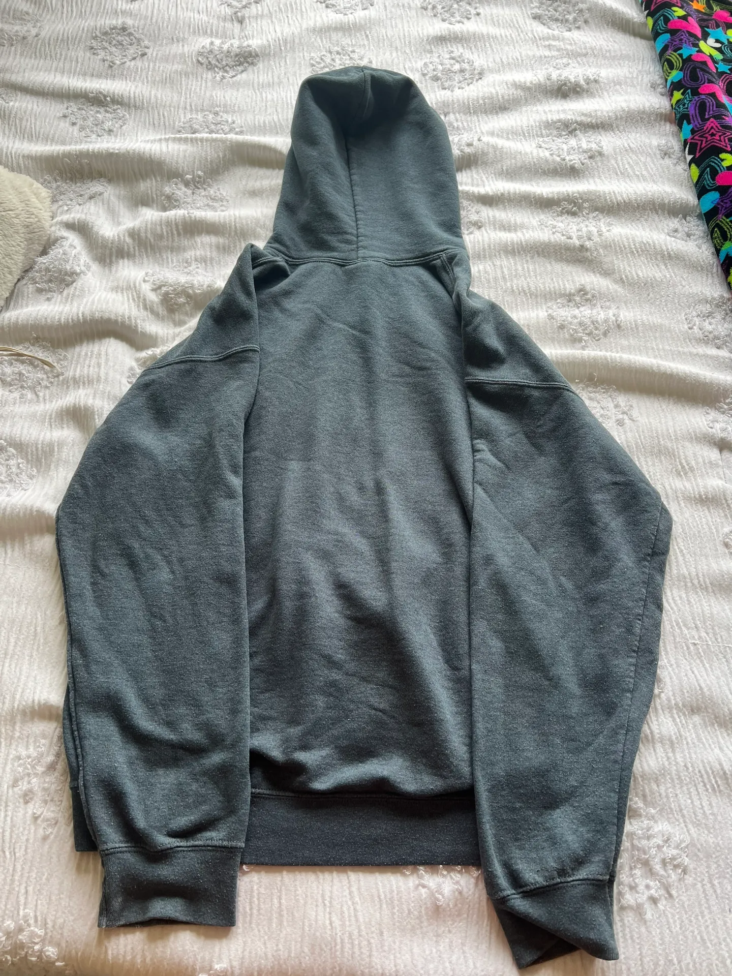 Rutgers Gymnastics Hoodie Gray Size M - Image 2