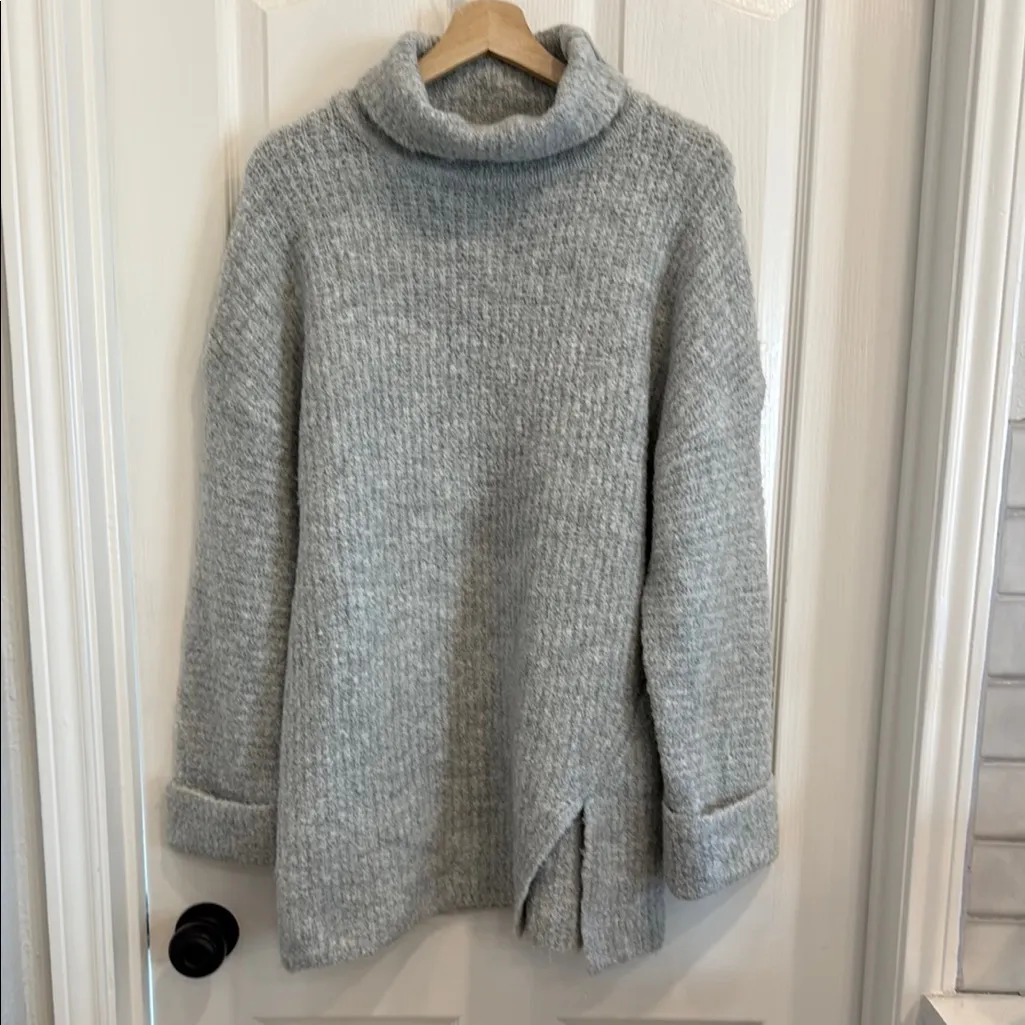 Express cowlneck wool blend tunic sweater NWT - Image 2