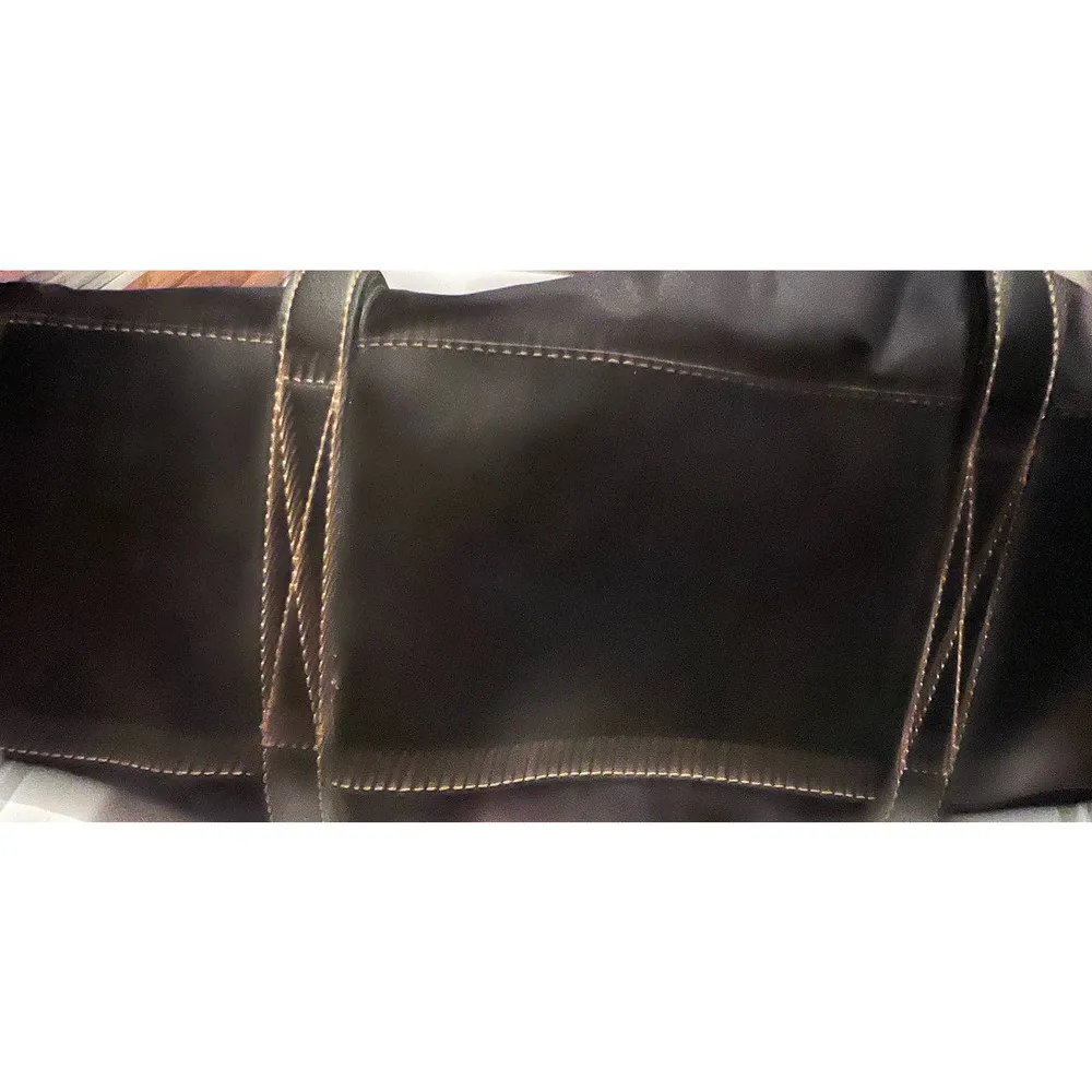 Tommy Hilfiger Black Shoulder Bag‎ Zipper & Two Pockets Inside - Image 3