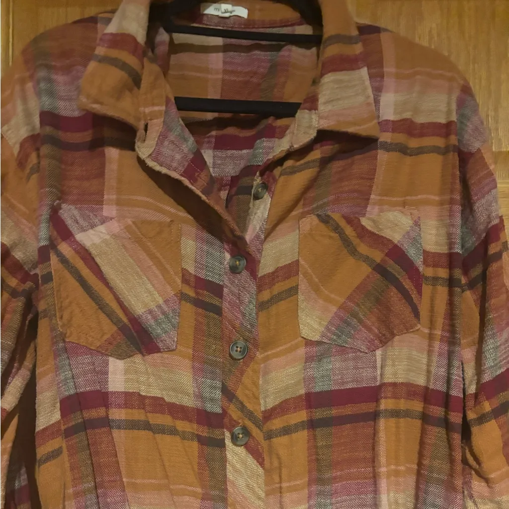 Maurices Multicolor Plaid Flannel - Image 2