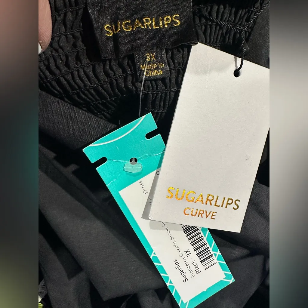 Sugar lips Hillary Hall Tiered Maxi Dress Curve size X3 NWT - Image 5