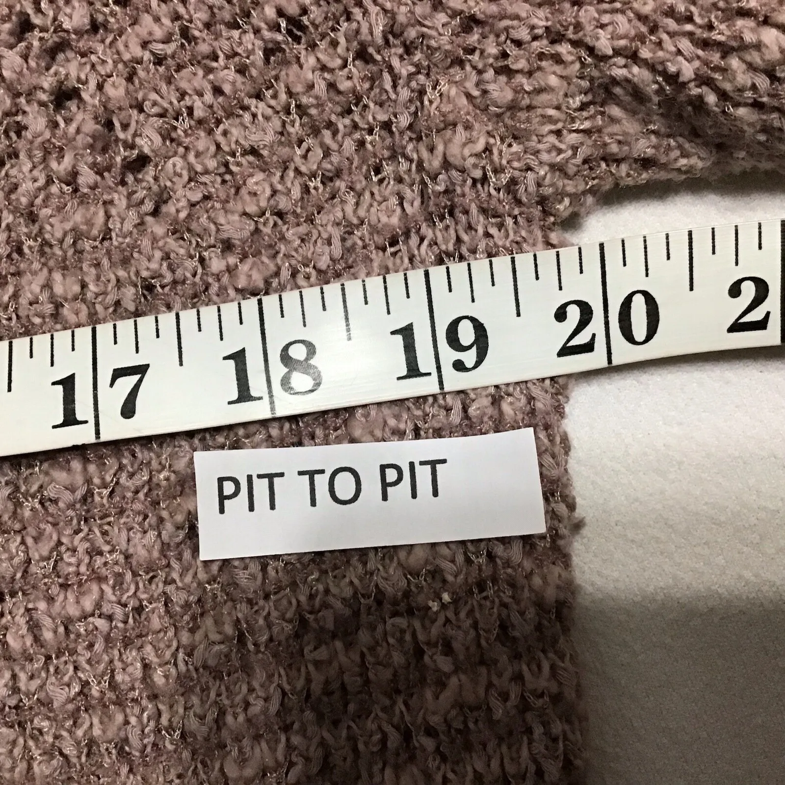 Free People By Your Side Mauve Sweater Long Sleeve Cowl Neck Do A Little Tuck Sm - Image 7