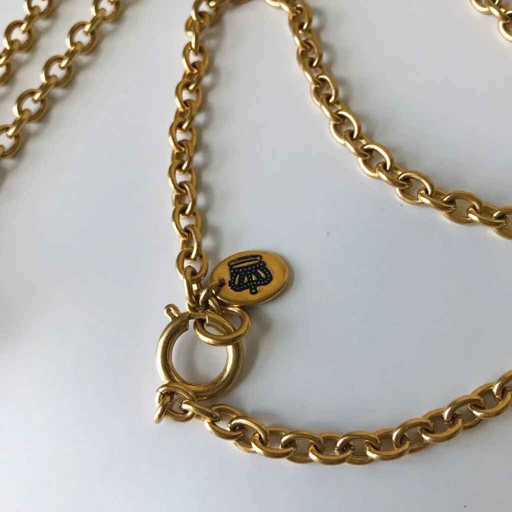 Juicy Couture Rhinestone Heart Necklace - Image 3