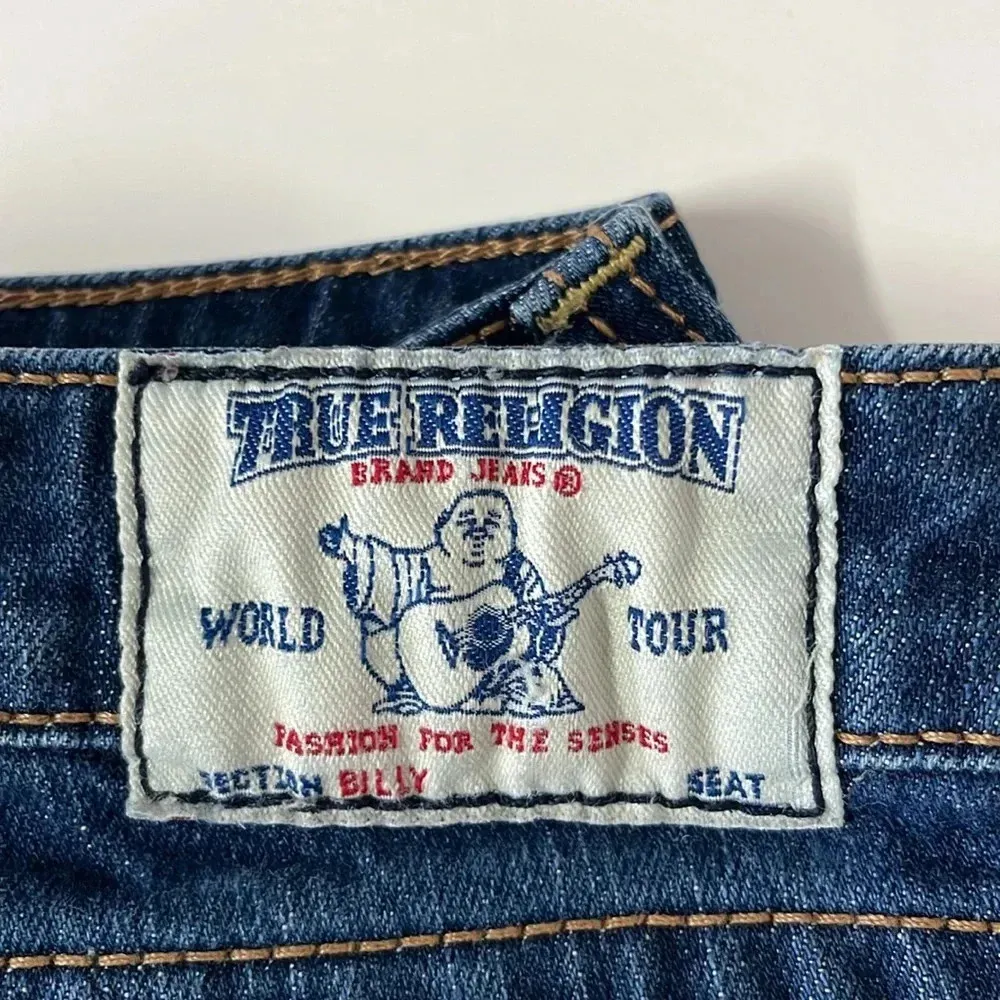 True Religion denim jeans women’s size 28 True Religion low rise denim - Image 10