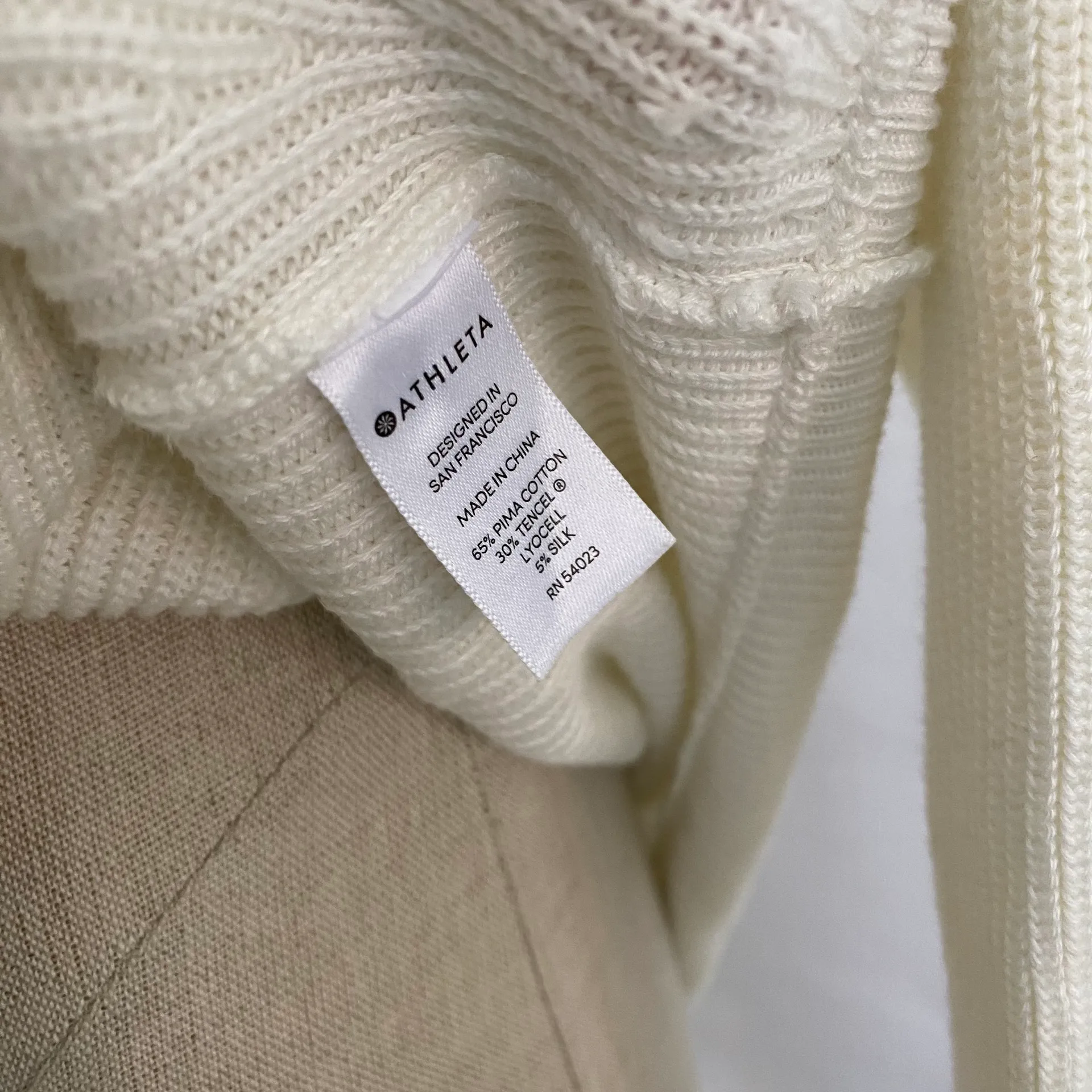 Athleta Asym Rest Day Sweater 967 - Image 3