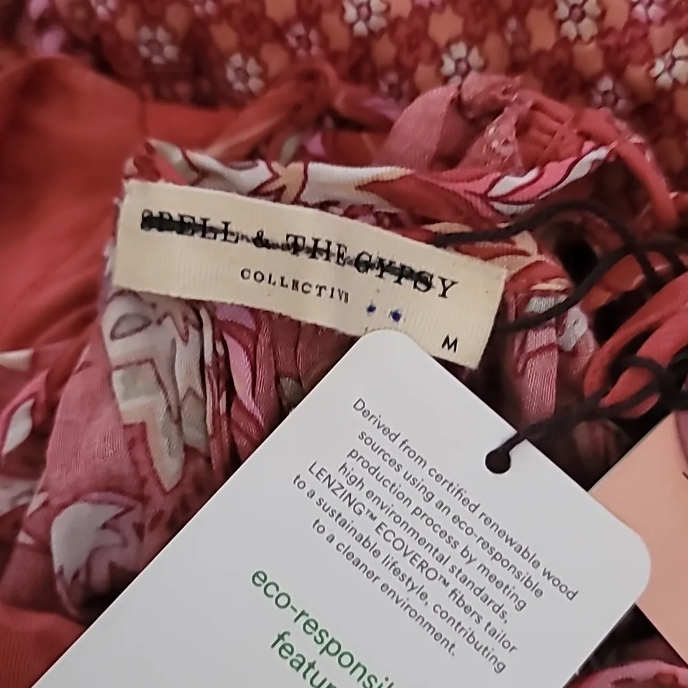 Free people Spell & The Gypsy Portobello Strappy Maxi Dress in Size MEDIUM - Image 10