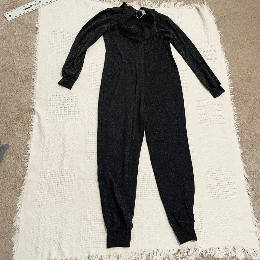 new Savage x fenty sleep & shine onesie glitter sparkle large P2 2529 Black - Image 9