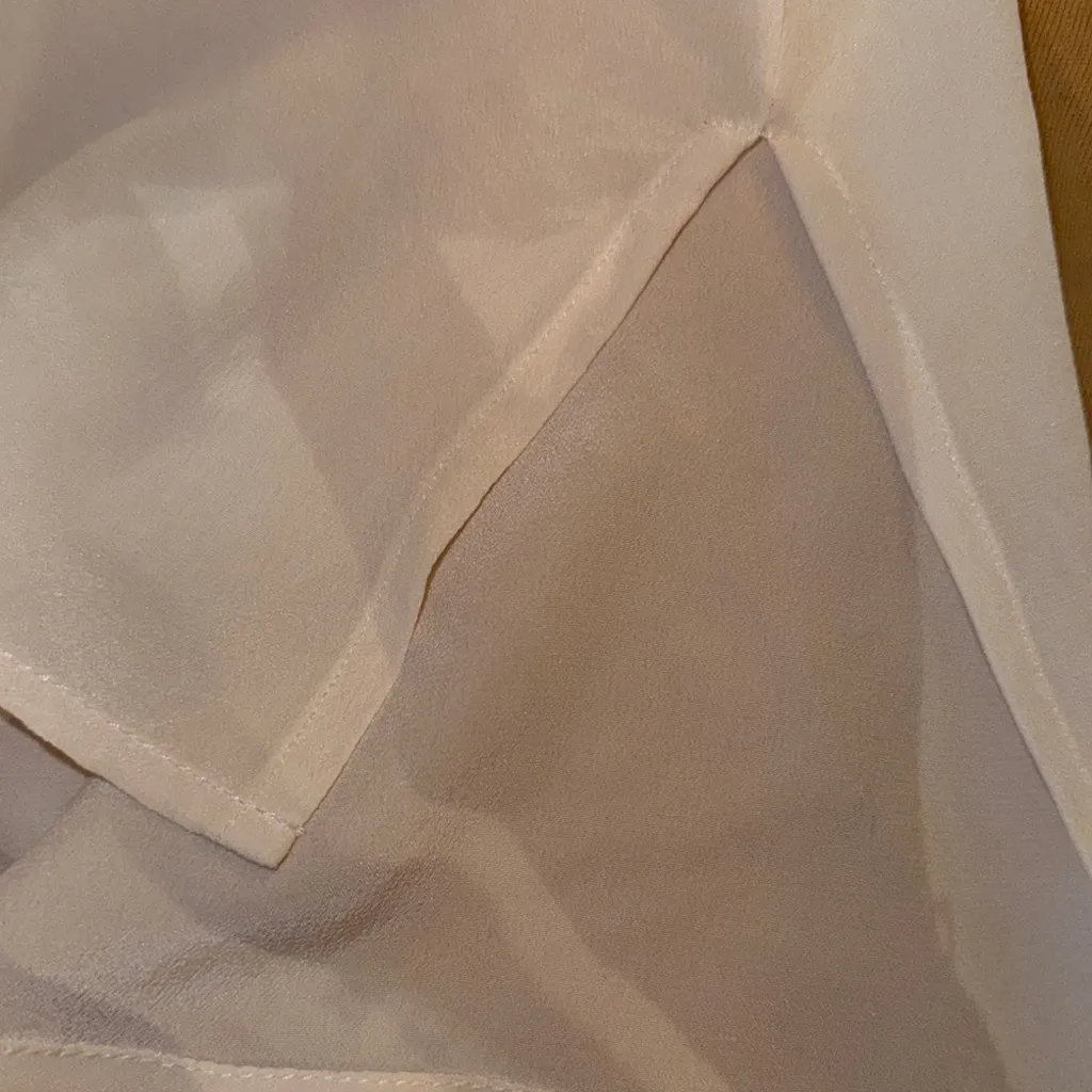 Equipment Femme Tank Top Womens Extra Small White‎ Silk Sleeveless Relaxed Fit - Image 4