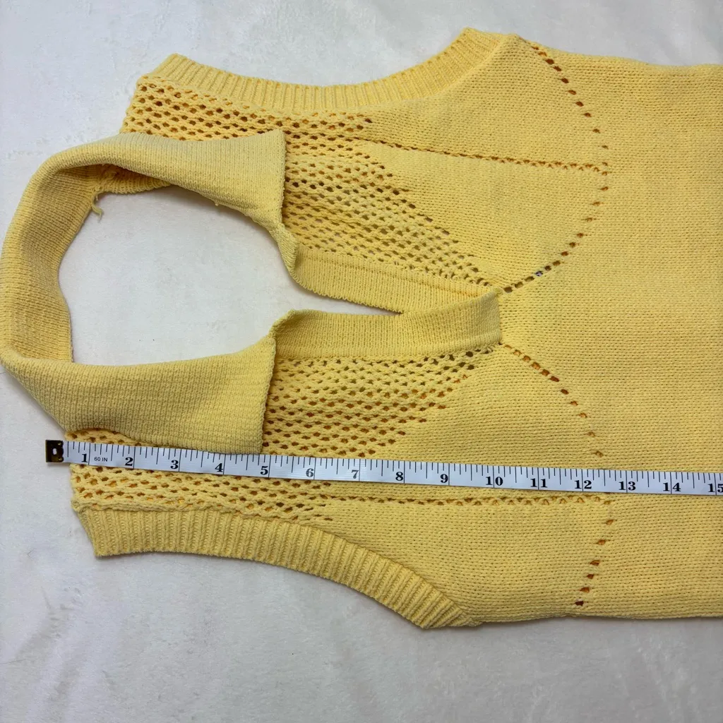 Zara Perforated Chenille Collared Mini Dress Size M - Image 9