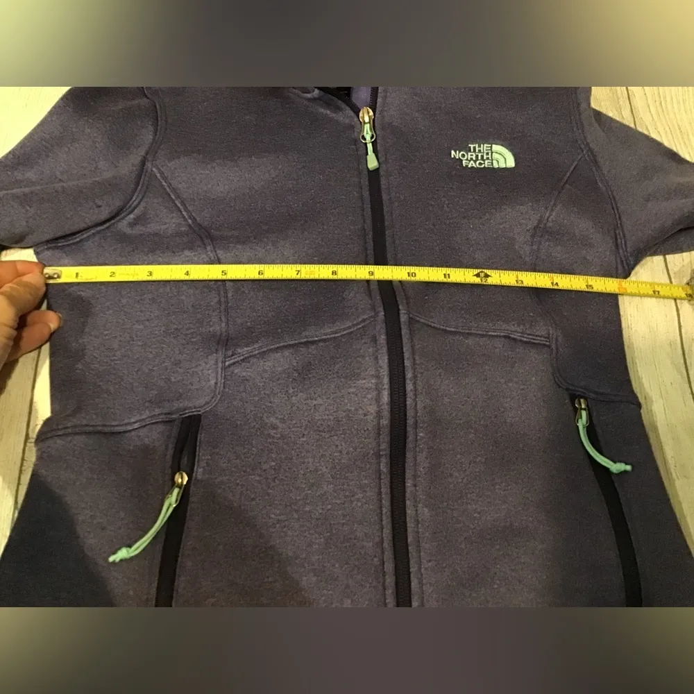 The north face woman’s full zip soft shell fleece lined small - Image 4