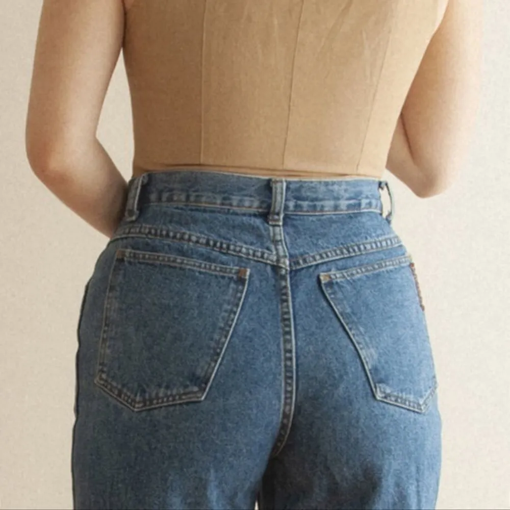 ✨HP✨Vintage Pierre Cardin Blue High Waist Mom Jeans✨ - Image 3