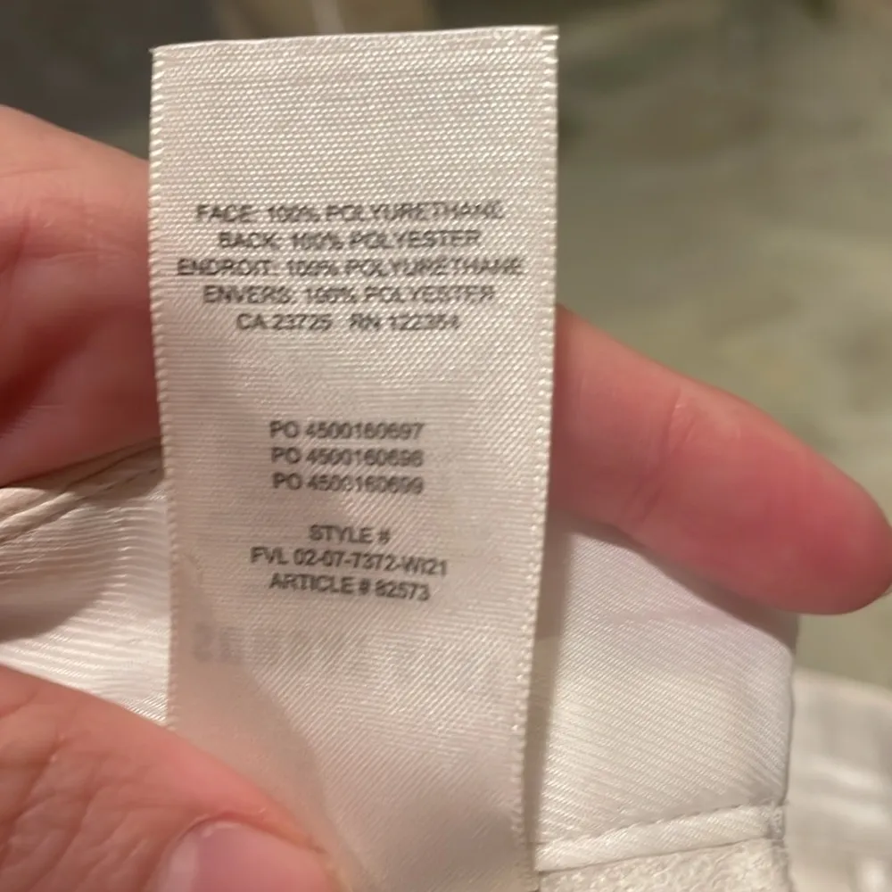 Womens Sunday Best Olive Skirt Pleated Vegan Leather Size 4 - Image 6