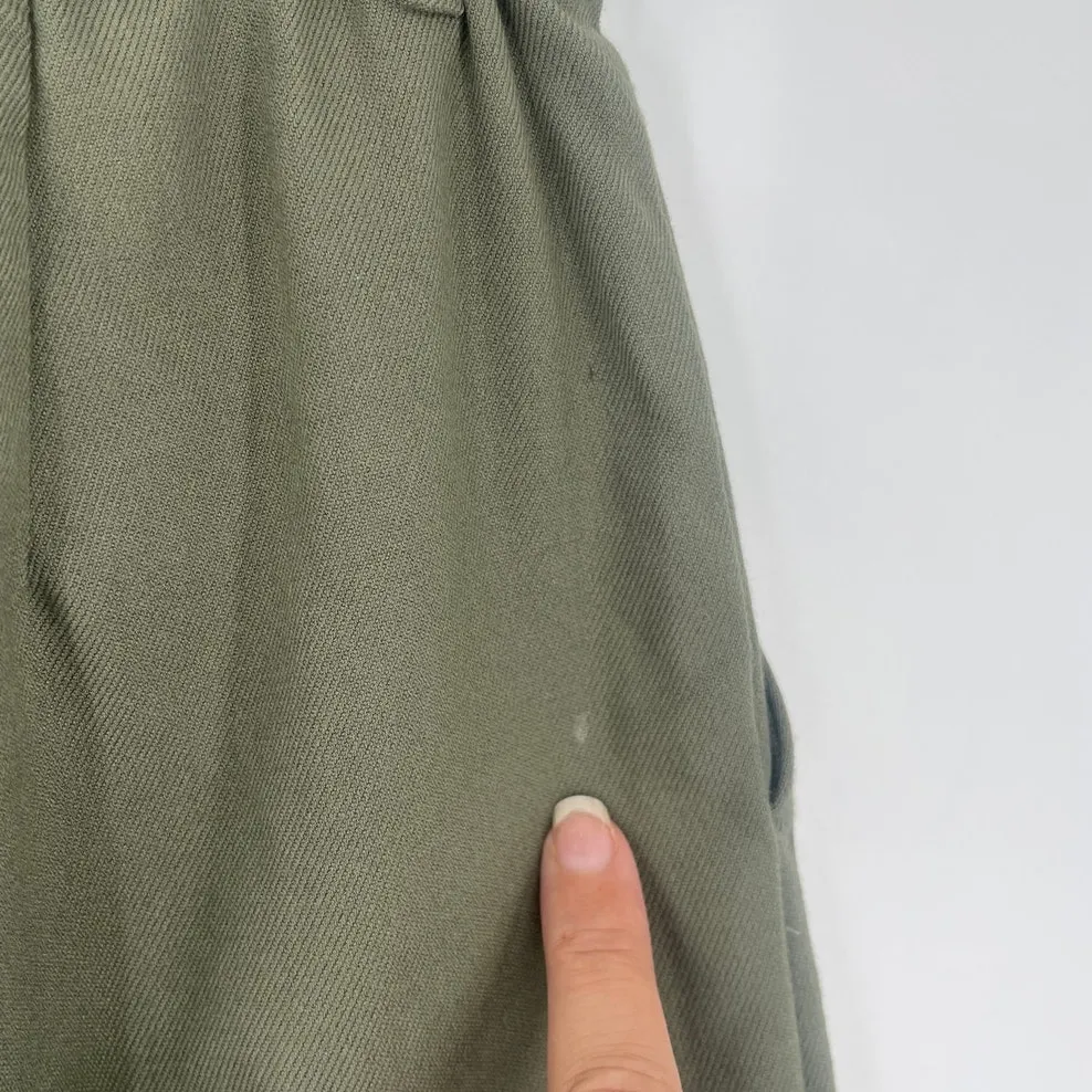 Hollister Ultra High Rise Wide Leg Cargo Womens Pants Sz XXS Long Y2K Utility - Image 7