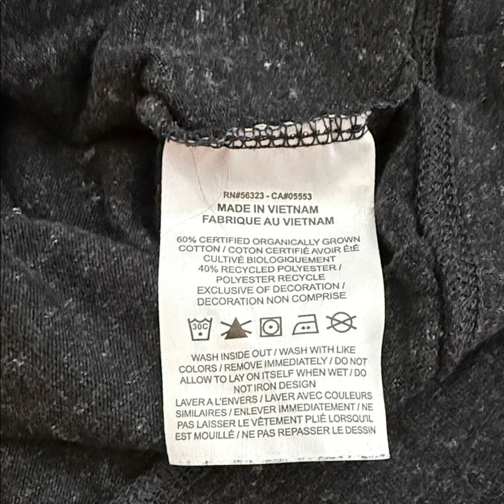 Nike Hoodie – Logo Graphic Pullover, Charcoal Heather, Women’s Large - Image 5