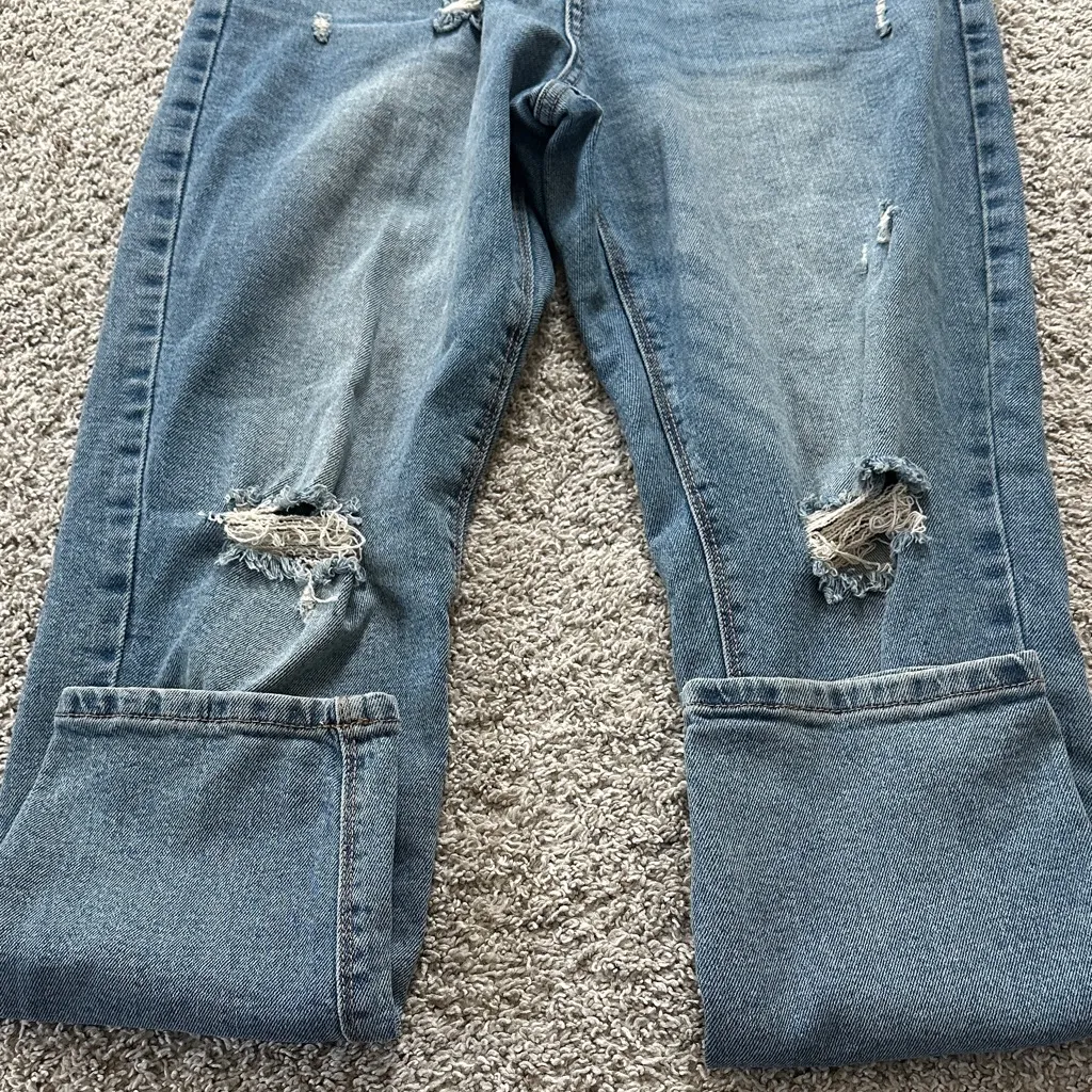 Altar’d state Distressed Blue Jeans - Image 11