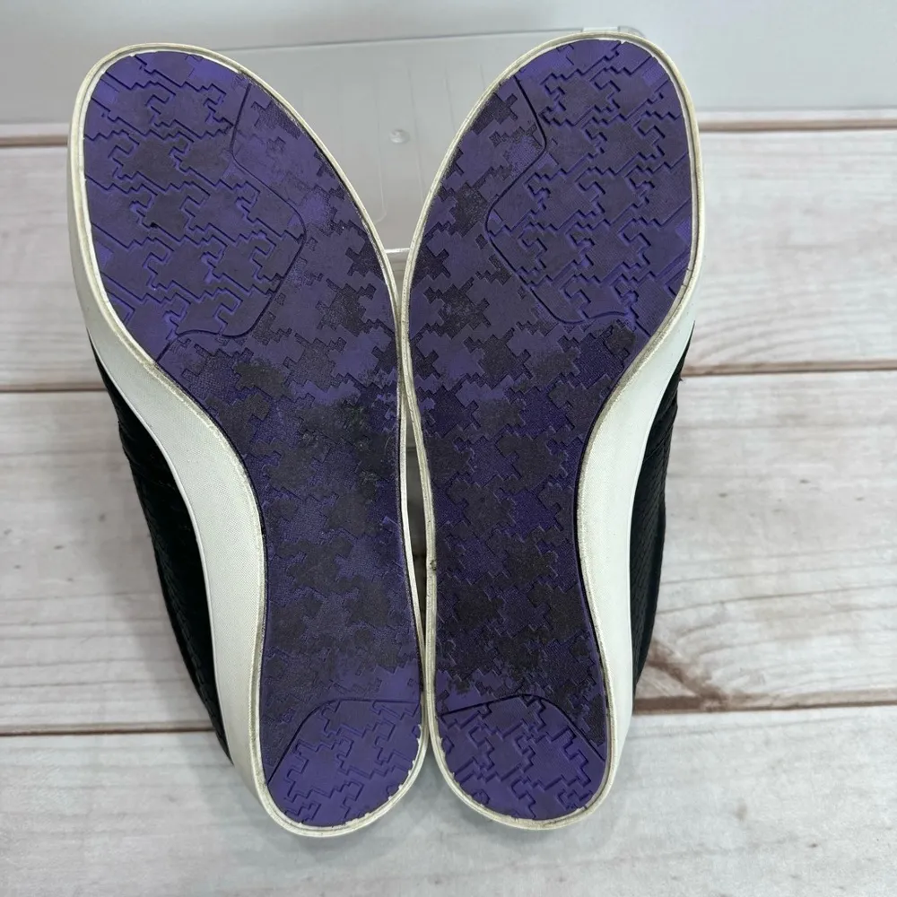 Dr Scholl’s Vionic Madison Sneakers Black Snakeskin Look Slip On Loafer 8 WIDE - Image 11