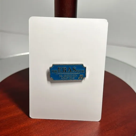 The ERAS Tour Ticket Scarf Pin - Image 2