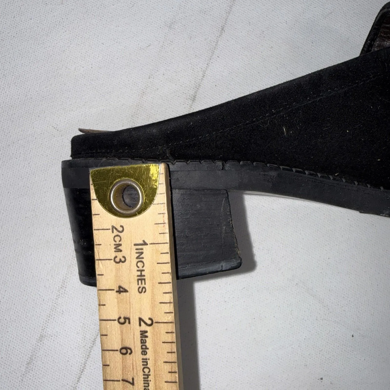 90s Y2K Vintage Stuart Weitzman Block Heel Fur Zebra Chocolate Brown Mules Sz 8B - Image 13