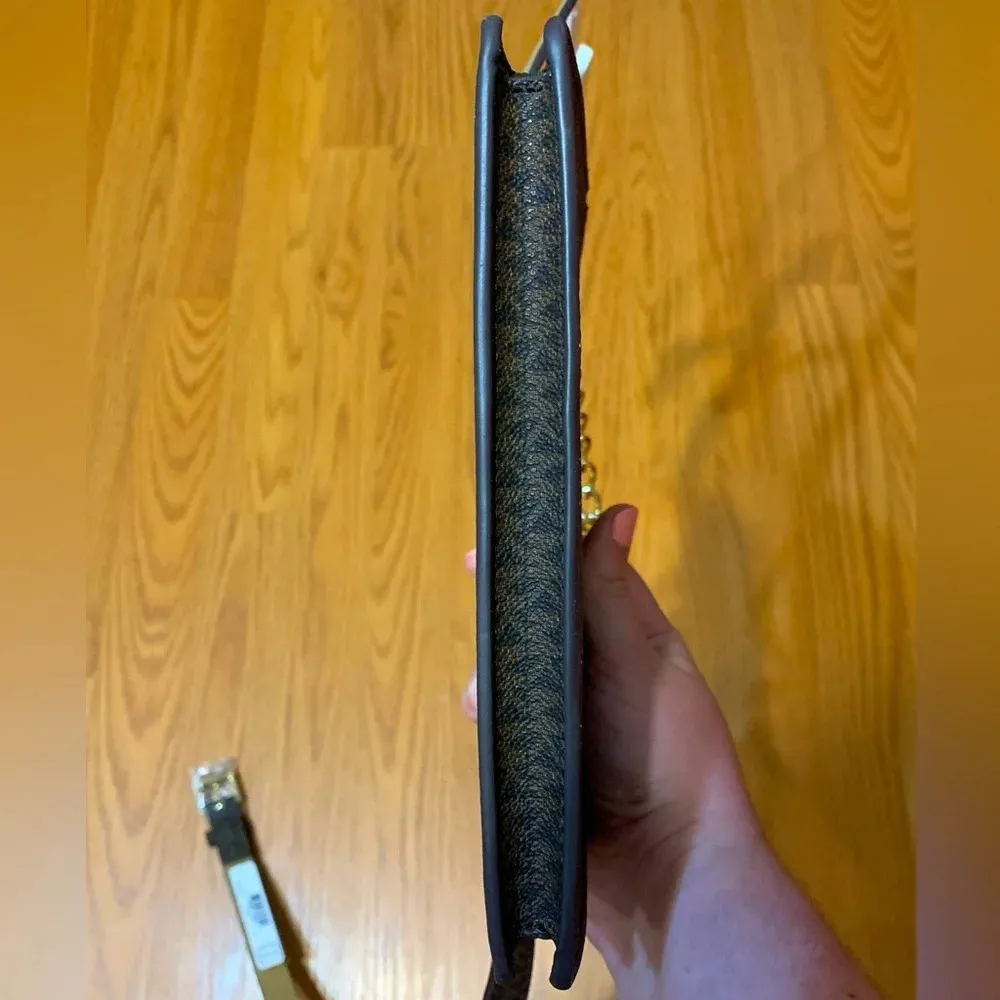 Michael Kors Chain Belt Bag, Brown - Image 8