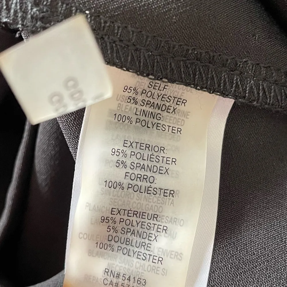 GUESS Women's Soft Touch Mini with Ruffle Detail Dress Black Sz 10 - Image 10