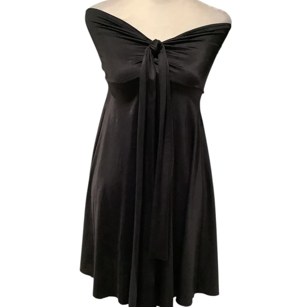 VENUS Black Strapless, Skirt, Off Shoulder Dress Multiple Different Ways to WEAR - Image 8