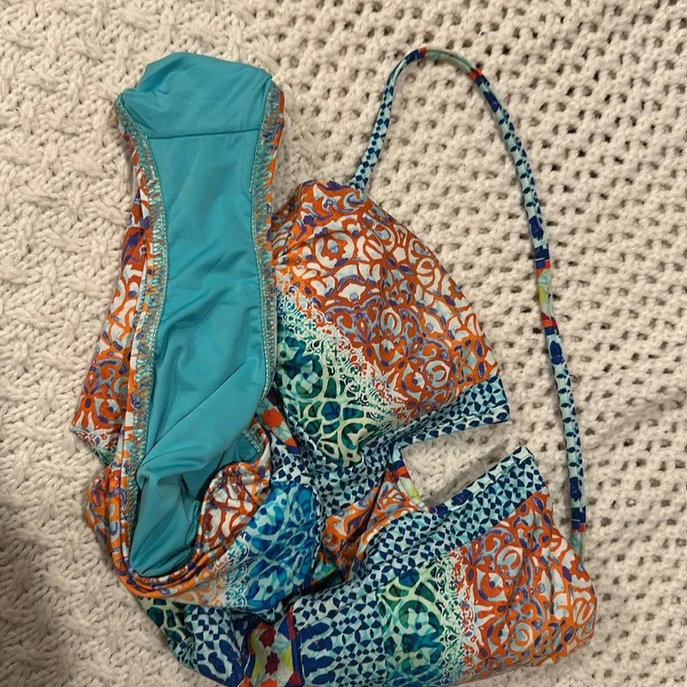 NWOT NANNETTE LEPORE Colorful WOMENS Swimwear SMALL - Image 5