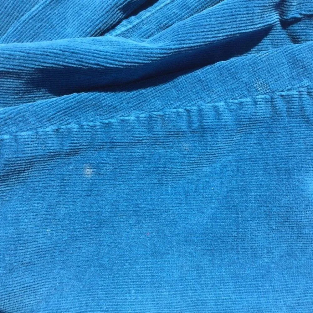 LEI Blue Corduroy Ribbed Pants Size 5 Ashley l.e.i Low rise Skinny Soft Pants - Image 2