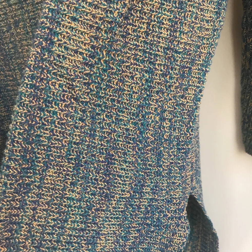 Women's BCBG Small Multicolored Hi-Low Sweater - Image 3