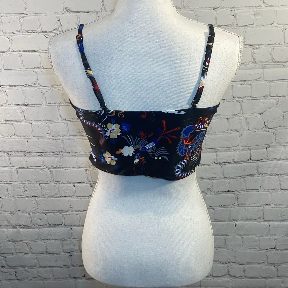 ZAFUL Bikini Set Black Dragon Print-Large - Image 6