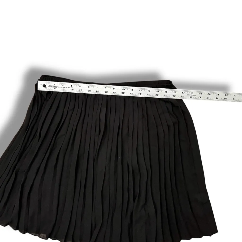 MAX STUDIO women skirt 2704A12 black polyester Sz L MRP $118 NEW WITH TAGS - Image 8